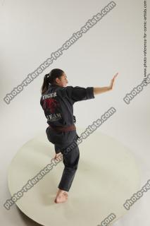 Ronda Kimono Fighting Pose